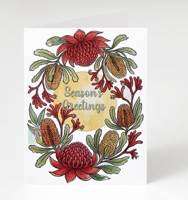 snapcards australian christmas card pack