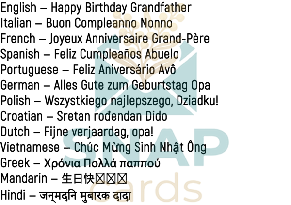 cards in your language | Snapcards